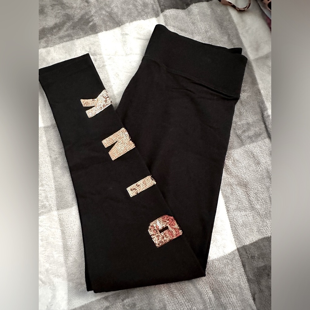 Pink work out leggings